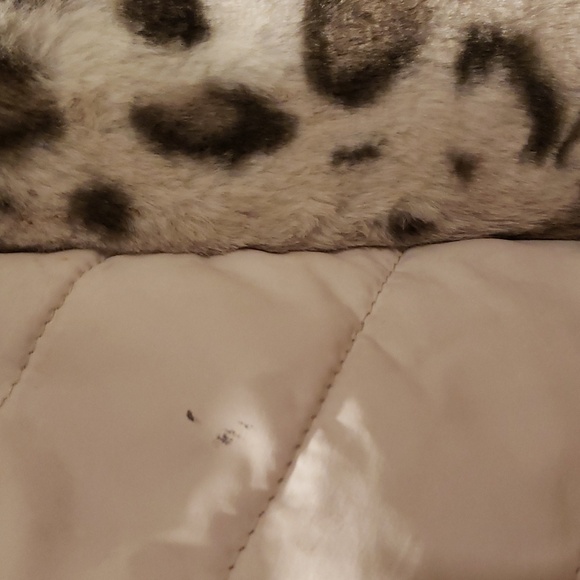 Dennis Basso Super Soft Reversible Faux Fur Water Resistant Jacket with hood 1X - Picture 10 of 10